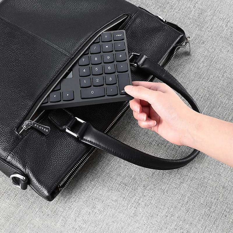 Keyboard, Mini Keyboard Wireless Number Pad Rechargeable Keypad