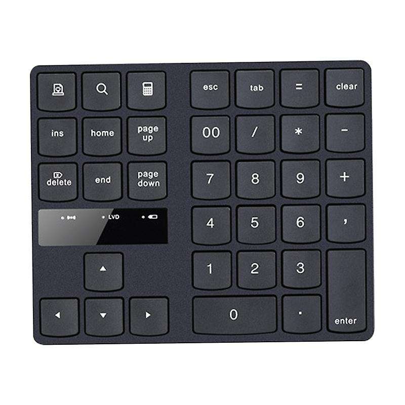 Keyboard, Mini Keyboard Wireless Number Pad Rechargeable Keypad