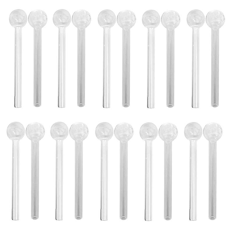 20 Pcs Heat-resistant Glass Ball Thickness Oil Lamp Burner