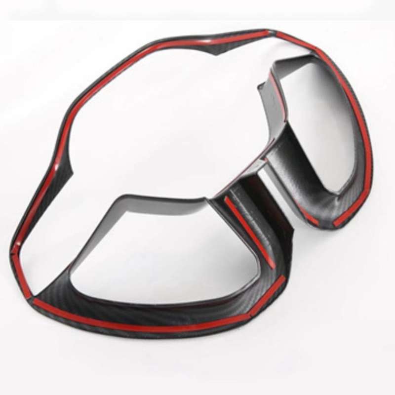 Car Steering Wheel Frame Steering Wheel Button Cover for Ford Evos