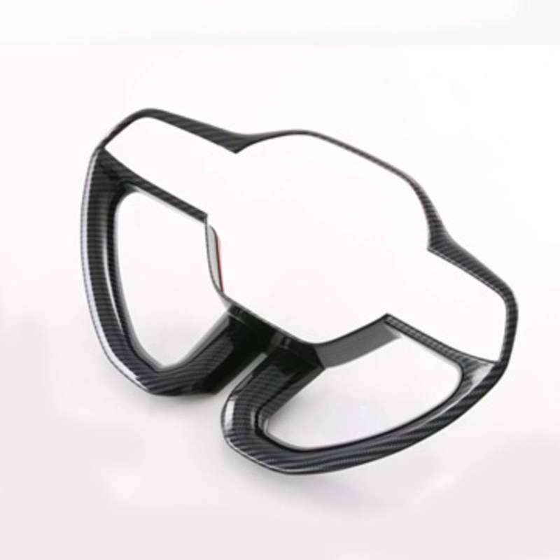 Car Steering Wheel Frame Steering Wheel Button Cover for Ford Evos