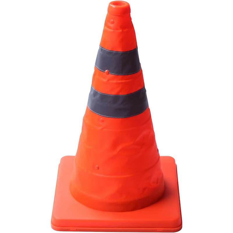 Reflective Cone 40cm Warning Retractable Convenient Storage