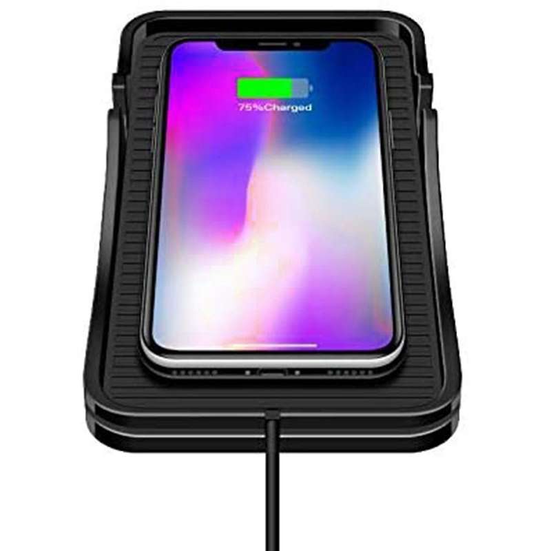 Wireless Car Charger Pad Charging Mat 15w Stand Holder for Iphone