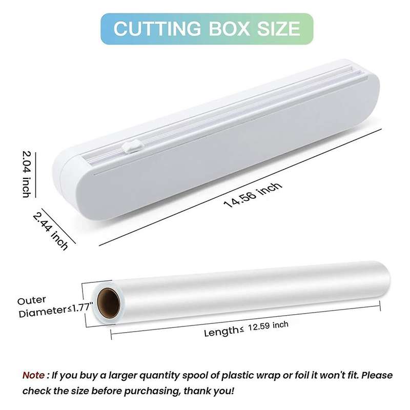 Packaging Dispenser with Cutter,refillable Packaging Dispenser
