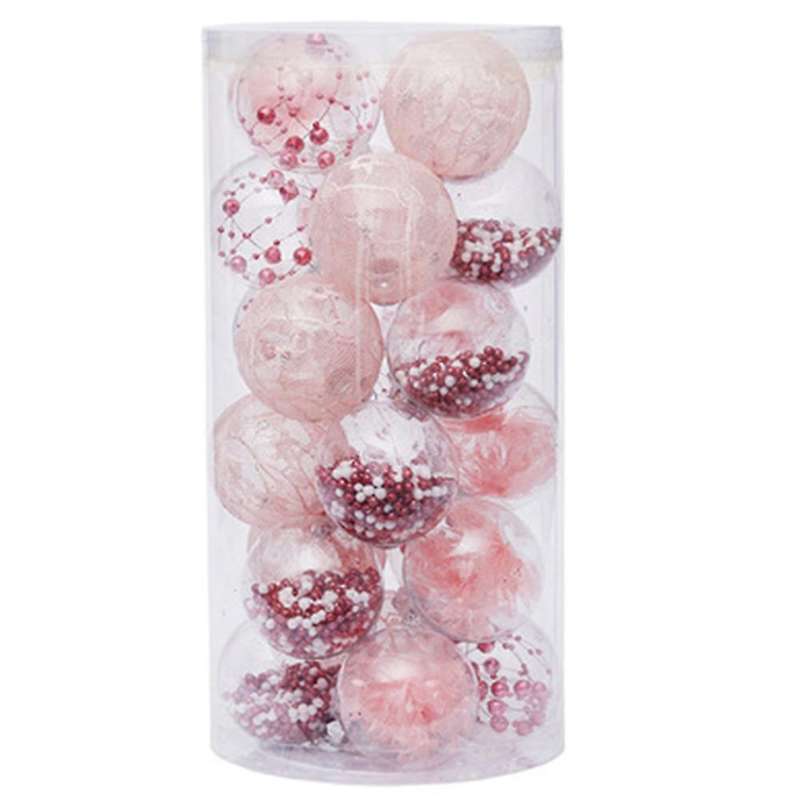 Ransparent Christmas Ball Ornaments for Home Christmas Tree Pendant