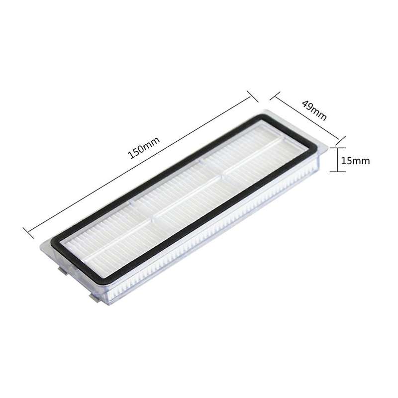 Hepa Filter Main Brush Mop Cloth Kit for Xiaomi Mijia 1c Stytj01zhm