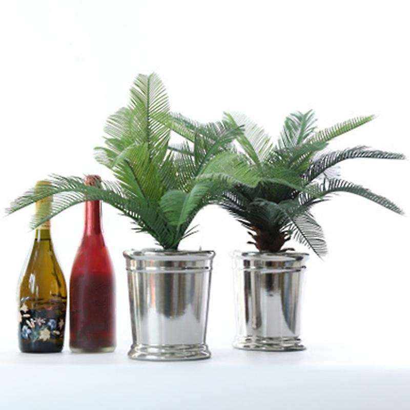 Palm Tree Artificial Fake Plant Bouquet for Apartment Decorations -b