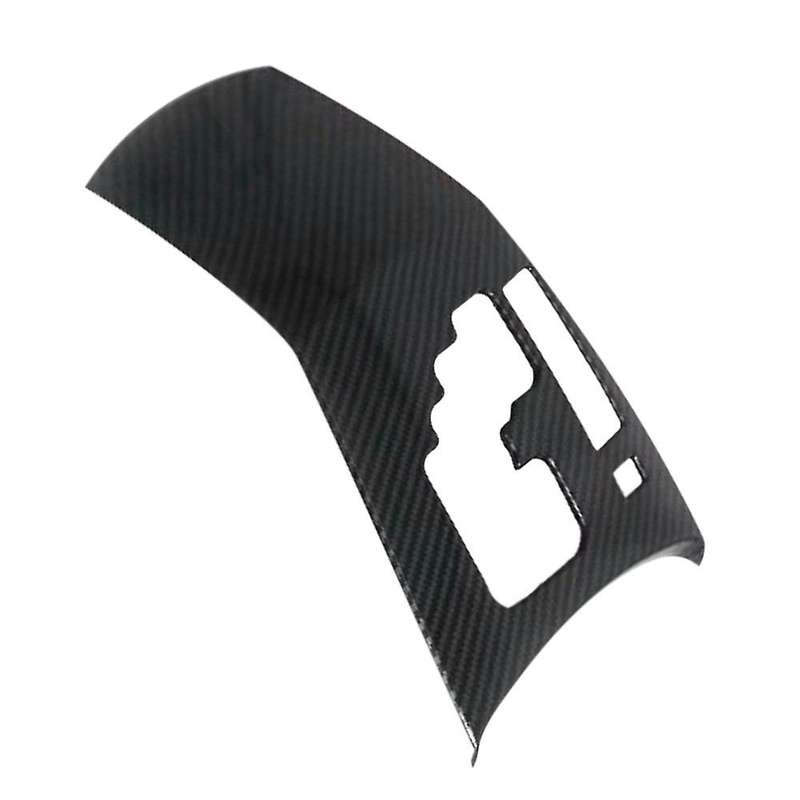 Car Carbon Fiber Central Gear Shift Panel for Toyota Vios 2016-2021