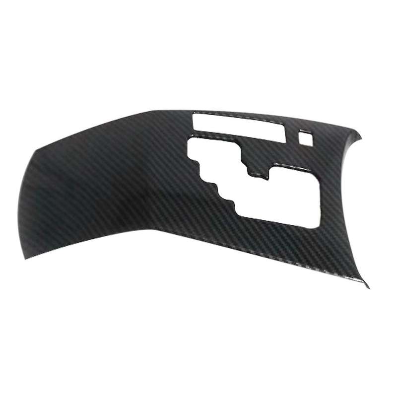 Car Carbon Fiber Central Gear Shift Panel for Toyota Vios 2016-2021