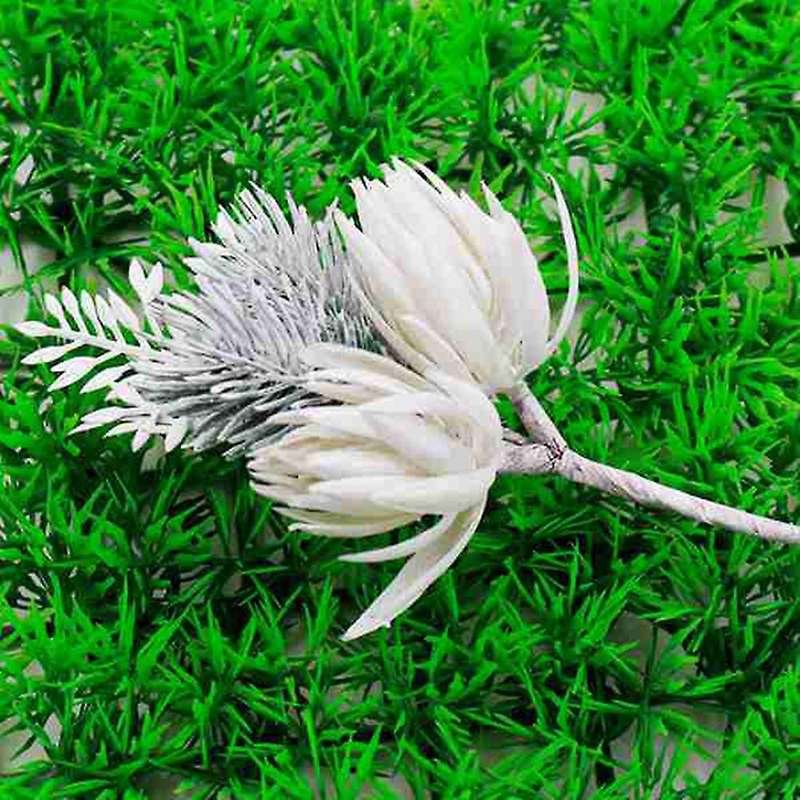 20pcs Artificial Flowers Pine Grass Flower Wedding Party Decoration