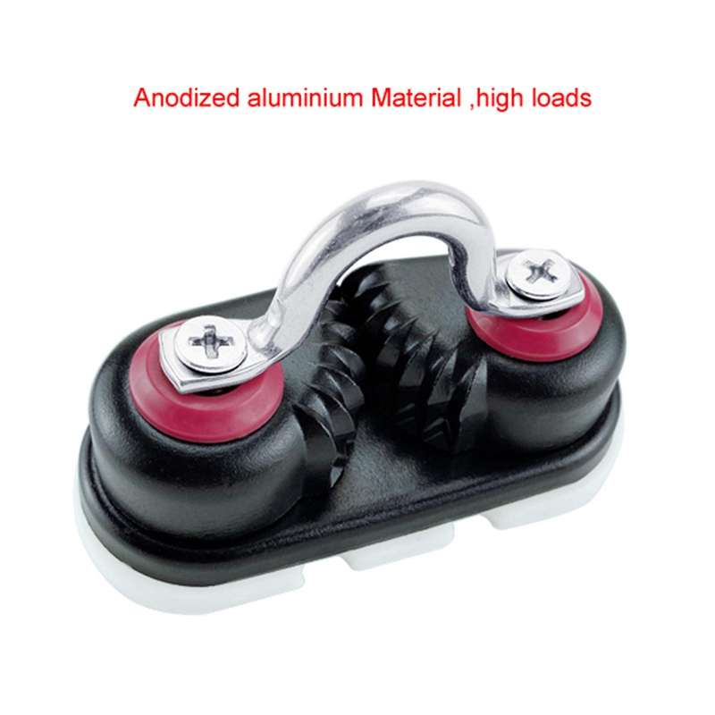 2x Anodized Aluminium Cam Cleat Boat Cam Cleats Marine Accessories