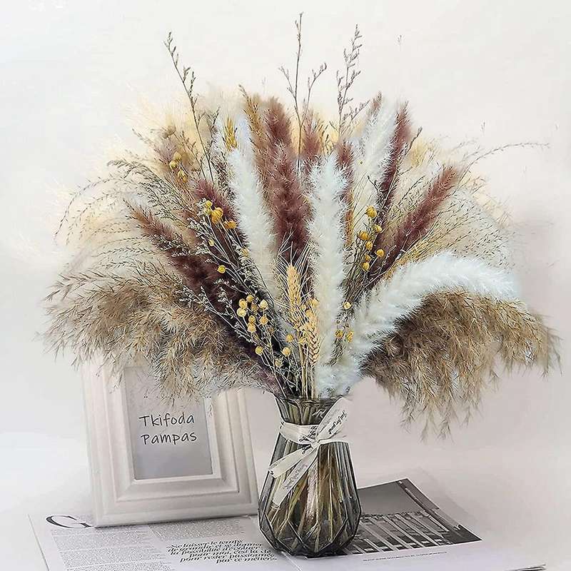 Natural Pampas Grass Decor for Home Decor Wedding Flower Arrangements