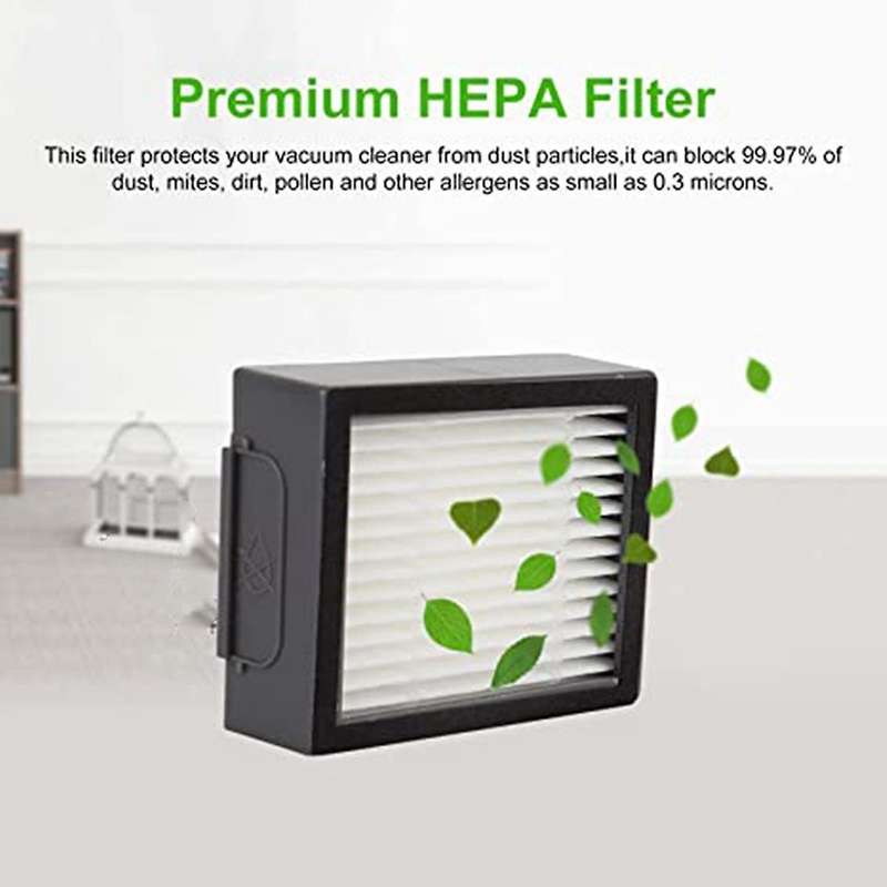 1set Hepa Filter Side Brush for Irobot Roomba I7 I7 I6 I8 I3 Plus