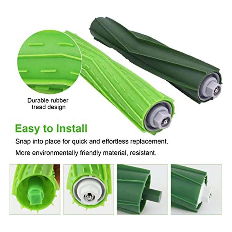 1set Hepa Filter Side Brush for Irobot Roomba I7 I7 I6 I8 I3 Plus