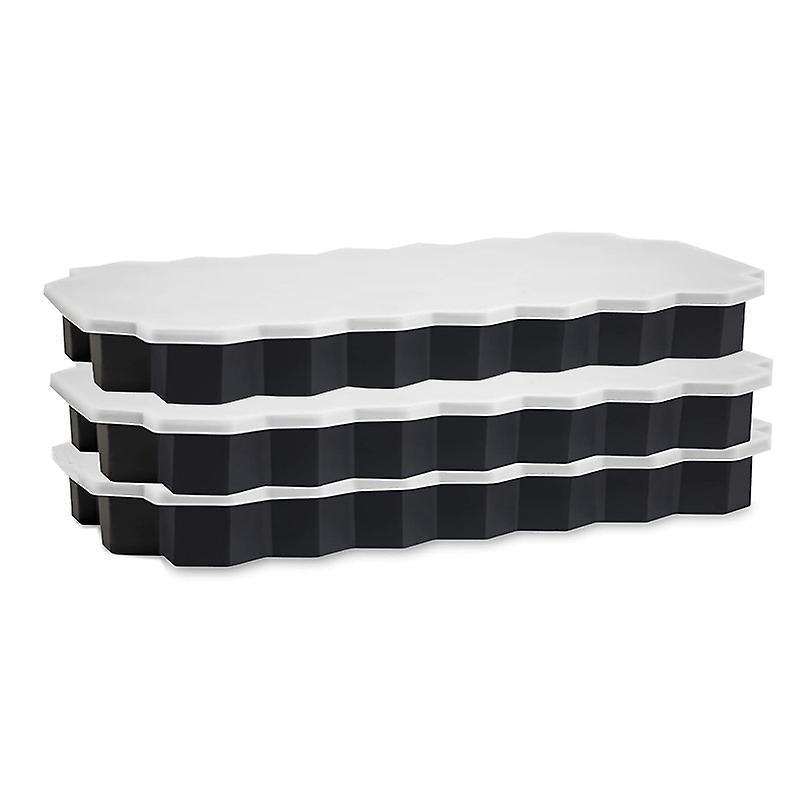 Silicone Ice Square Tray, with Lid, Bpa-free Ice Square Tray