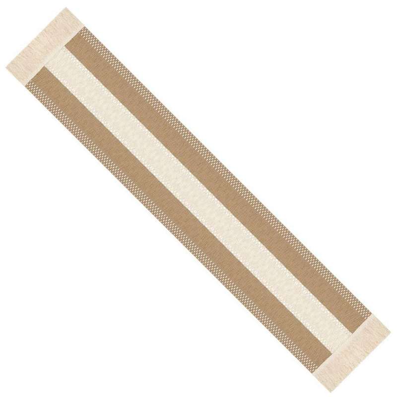 Farmhouse Style Macrame Table Runner Splicing Cotton Tablerunner