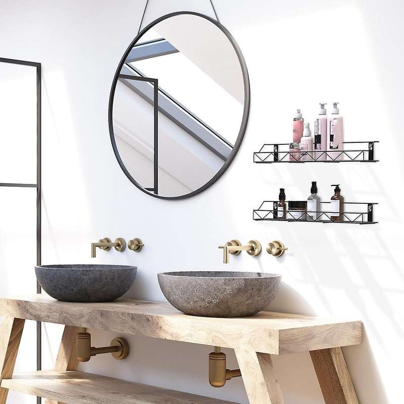 2 Pack Spice Rack Organizer, Counter-top Stand Or Wall Mounted