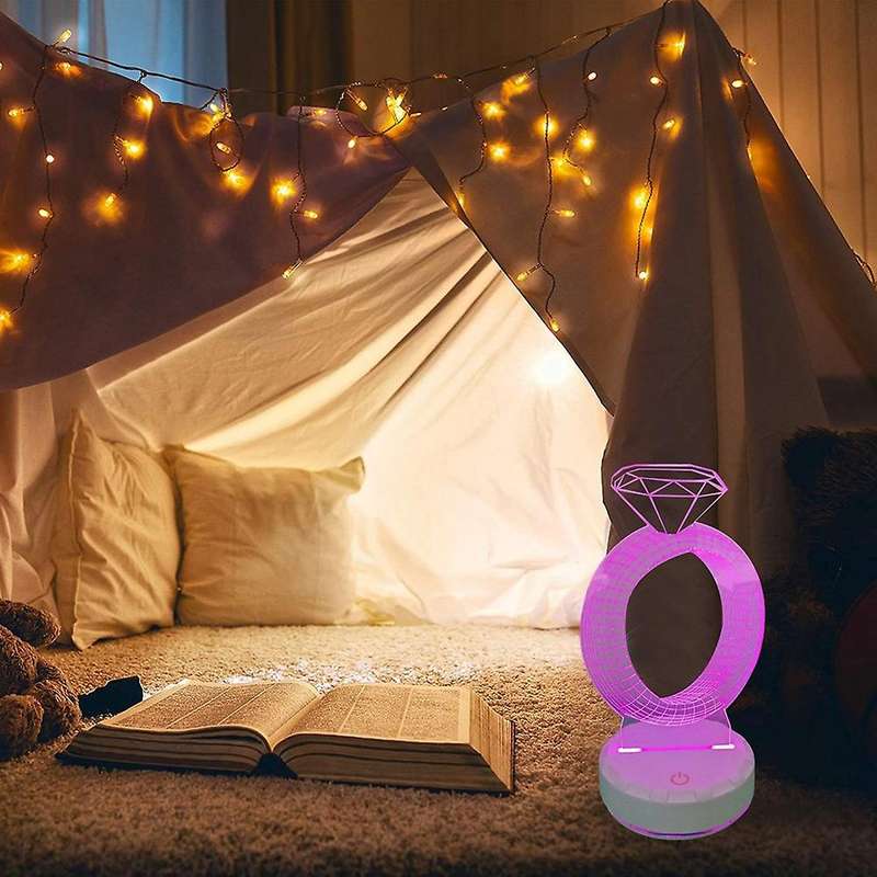 3d Night Light Base,for Acrylic and Resin Glass for Restaurant Room