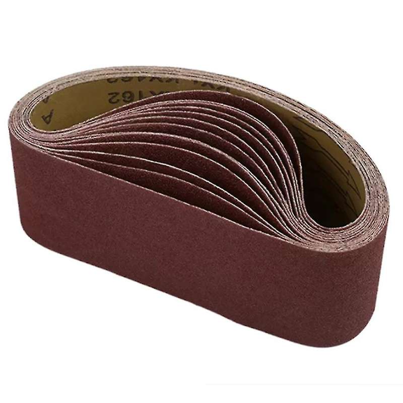 10pc Abrasive Tool 610x100mm Belts 240 Grits Sandpaper Abrasive Bands