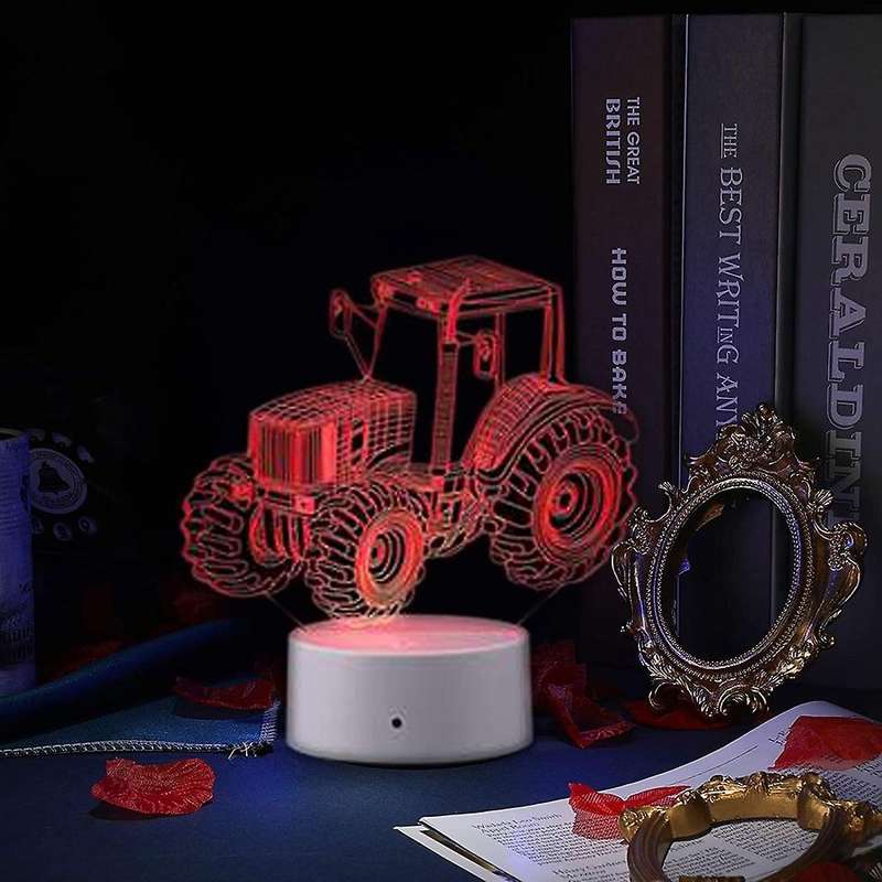 Clear Acrylic Sheets,3d Night Led Light Lamp Bases with Remote