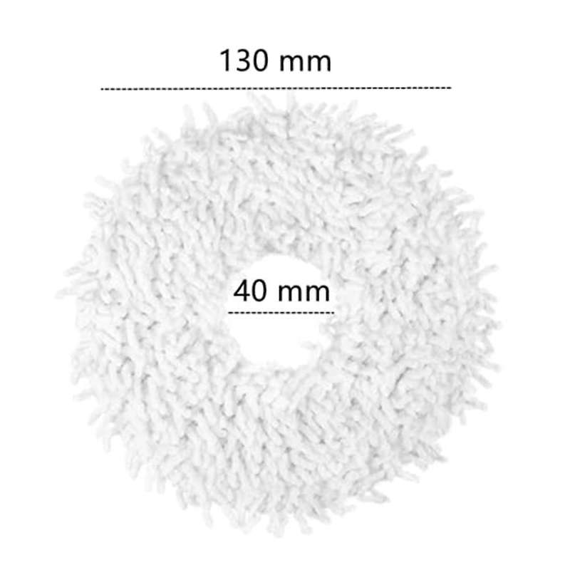 10 Pack Replacement Parts Mop Cloths Pads for Ecovacs