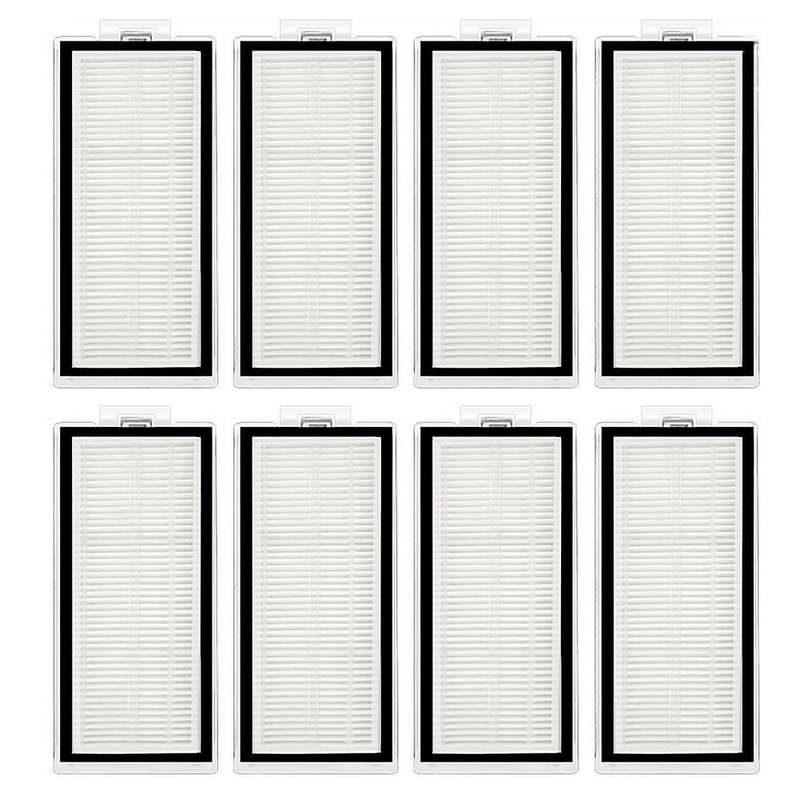 8pcs Filters Replacement Parts for Xiaomi Roborock G10s, G10s Pro
