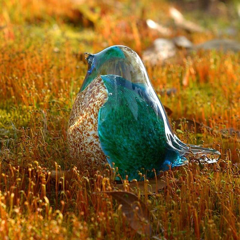 Bird Colored Glaze Ornaments Living Room Desktop Decor Nordic Style