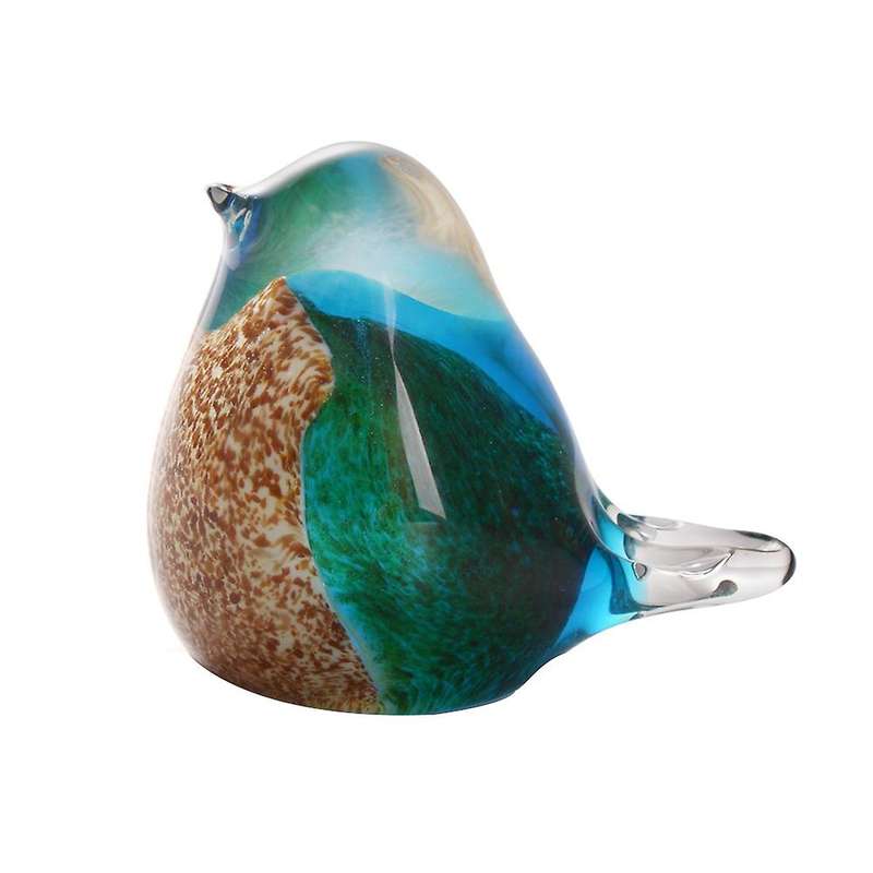 Bird Colored Glaze Ornaments Living Room Desktop Decor Nordic Style