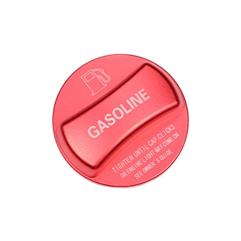 Gas Petrol Tank Cover Inside Fuel Tank Cap Cover Trim Stickers Red