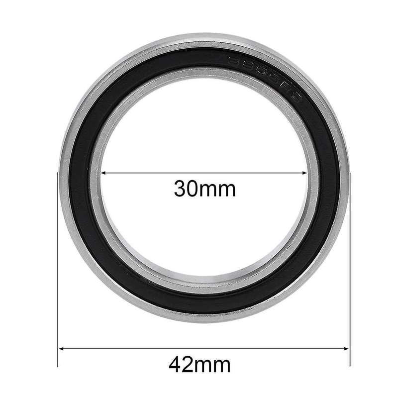 6806-2rs Deep Groove Ball Bearing 30x42x7mm Abec-3 Bearings 5-pack
