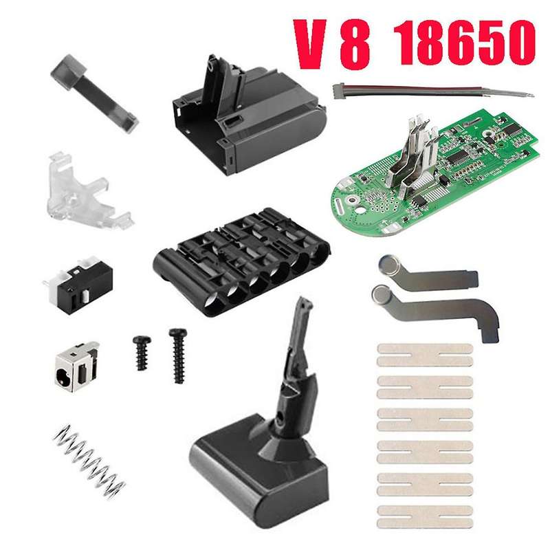 18650 Battery Plastic Case Charging Circuit Board Pcb for Dyson V8
