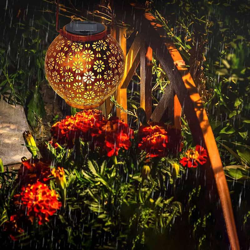 Solar Hanging Lights for The Garden, Patio, Porch, Lawn, Yard