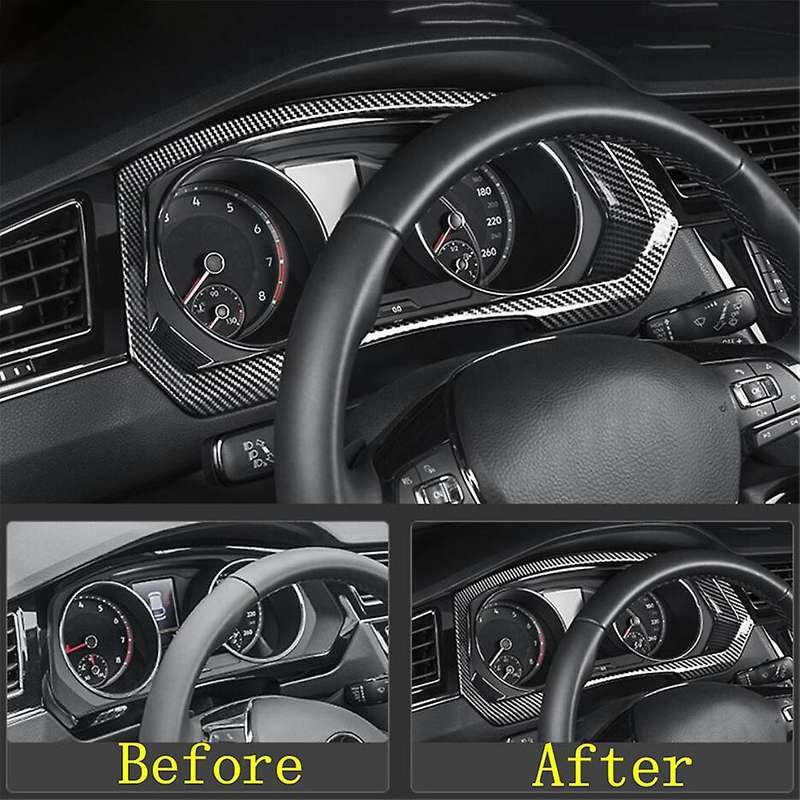 Car Dashboard Panel Screen Kit For- Tiguan Mk2 2017 - 2022 Silver