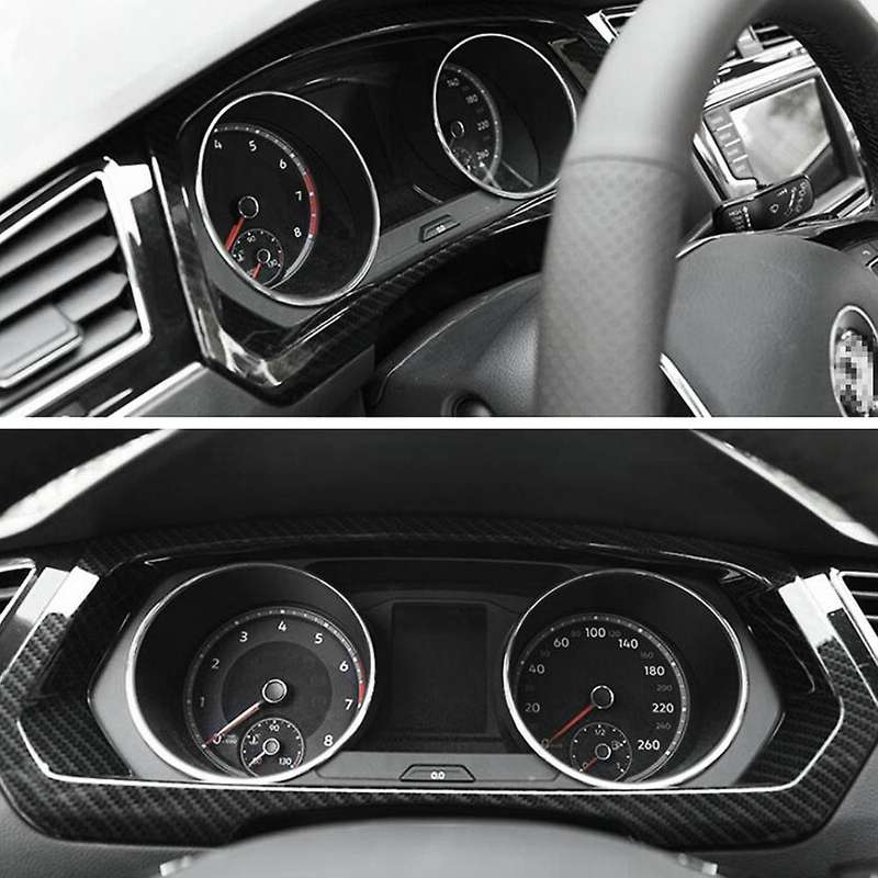 Car Dashboard Panel Screen Kit For- Tiguan Mk2 2017 - 2022 Silver