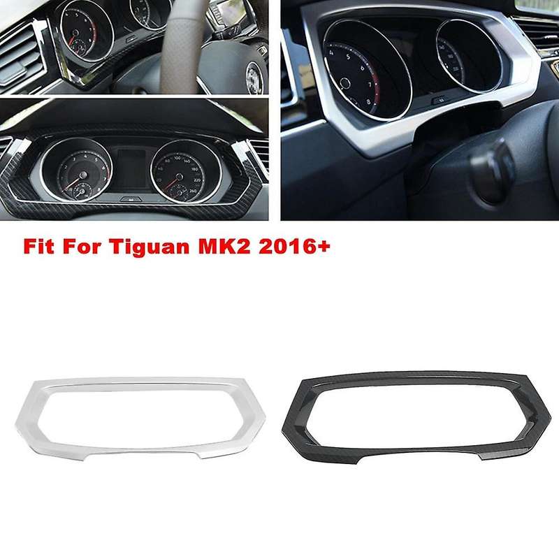 Car Dashboard Panel Screen Kit For- Tiguan Mk2 2017 - 2022 Silver
