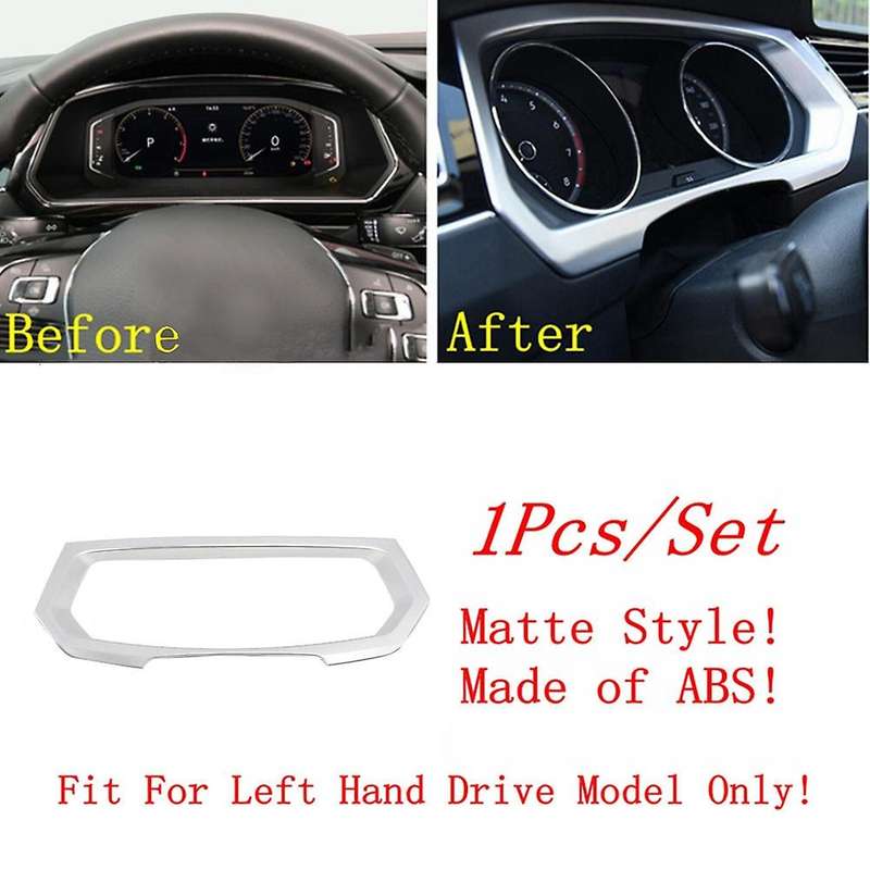 Car Dashboard Panel Screen Kit For- Tiguan Mk2 2017 - 2022 Silver
