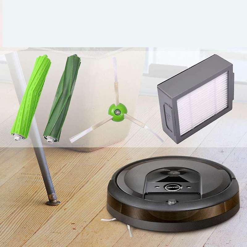 Roller Brush Side Brush Hepa Filter for Irobot Roomba I7 I4 I3 E5 E6