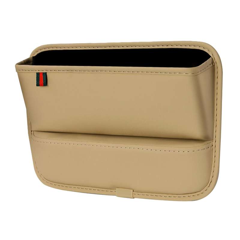 Seat Mobile Phone Holder Storage Box Interior Accessories White