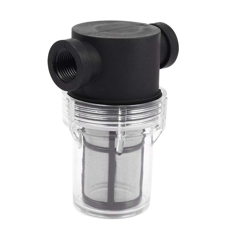 2x Mesh Strainer Water Pump Filter High Flow Pipeline Filter