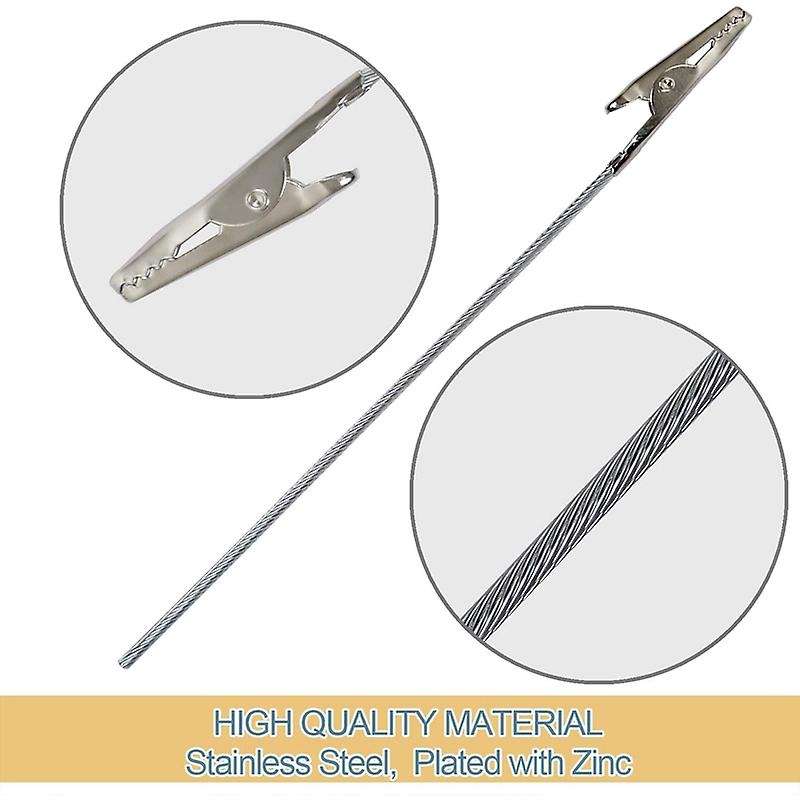 100pcs Alligator Clips, Long Tail Clip Set, for Diy Cards, Photos