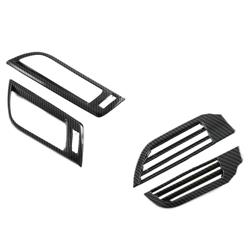 For Toyota Sienna 2021 2022 Carbon Fiber Car Dashboard Air Outlet