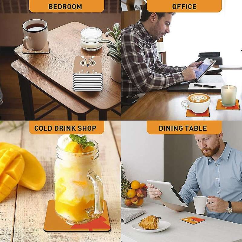 30pcs Sublimation Coasters Blanks Products