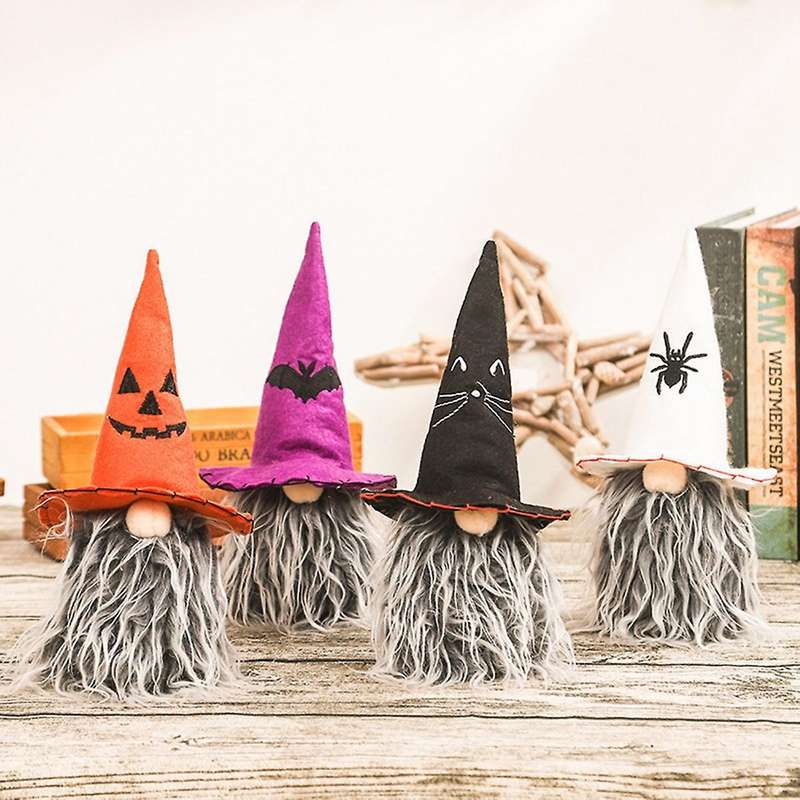 Halloween Peaked Forest Man Dwarf Standing Doll Holiday Decorations