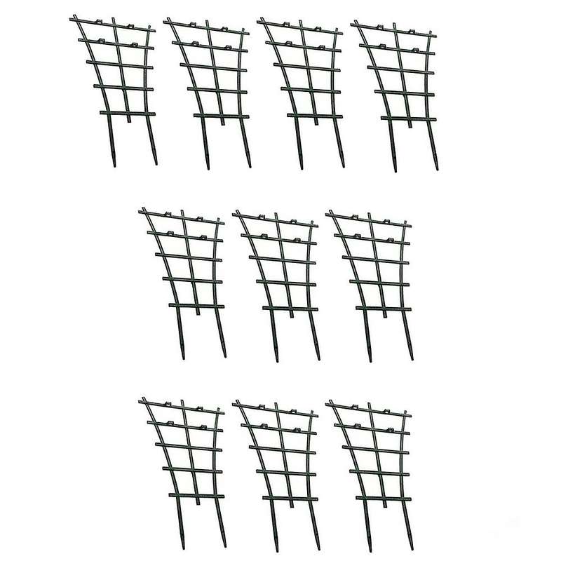 Pack Of 10 Garden Plant Support Trellis for Mini Climbing Plants