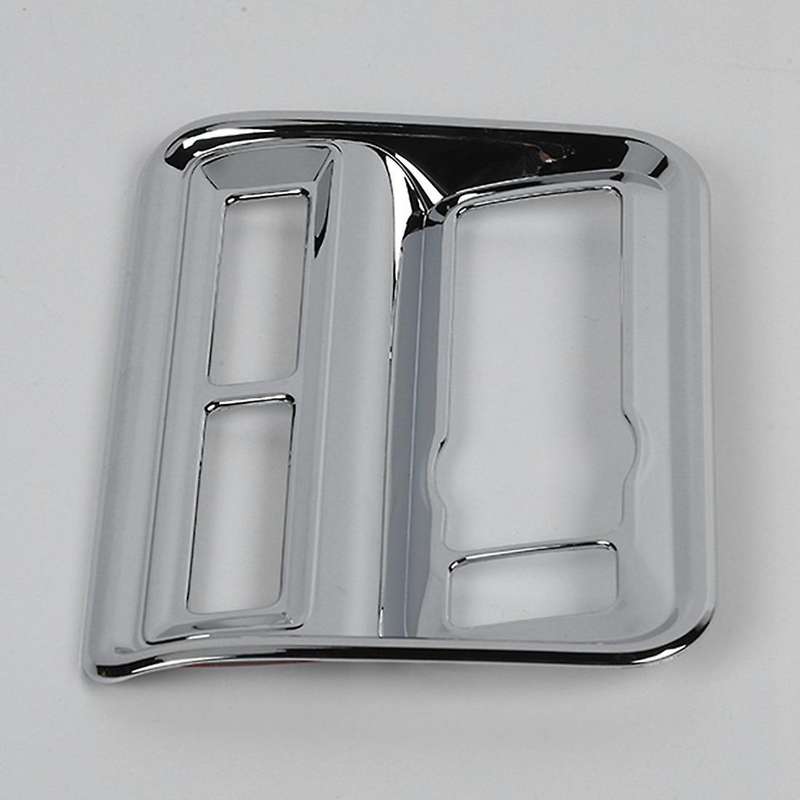 Headlight Switch Control Panel Trim Stickers for Ford F150,silver