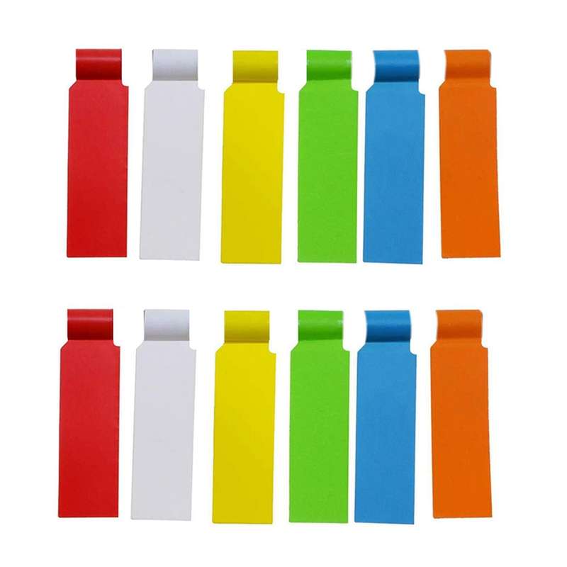 1080pcs/18 Sheets Cable Labels Tags Self Adhesive Waterproof Labels