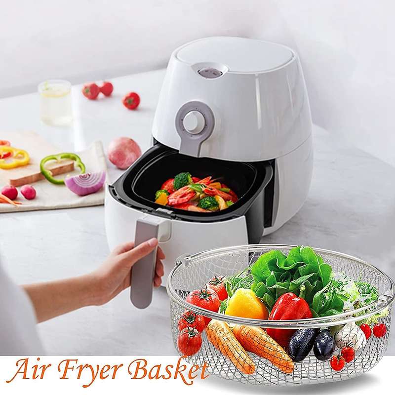 Air Fryer Basket for Ninja Foodi 6.5 8qt Air Fryer Basket with Handle