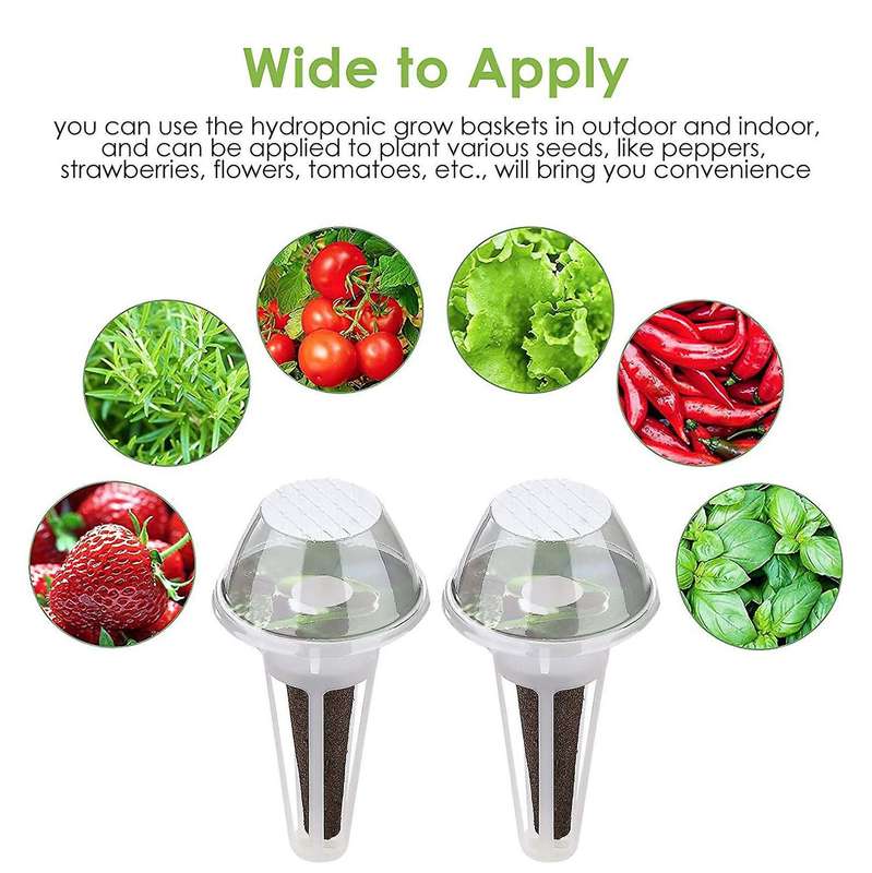 Plant Pod Kit Including 30 Pieces Plant Grow Sponges 30 Pieces Labels