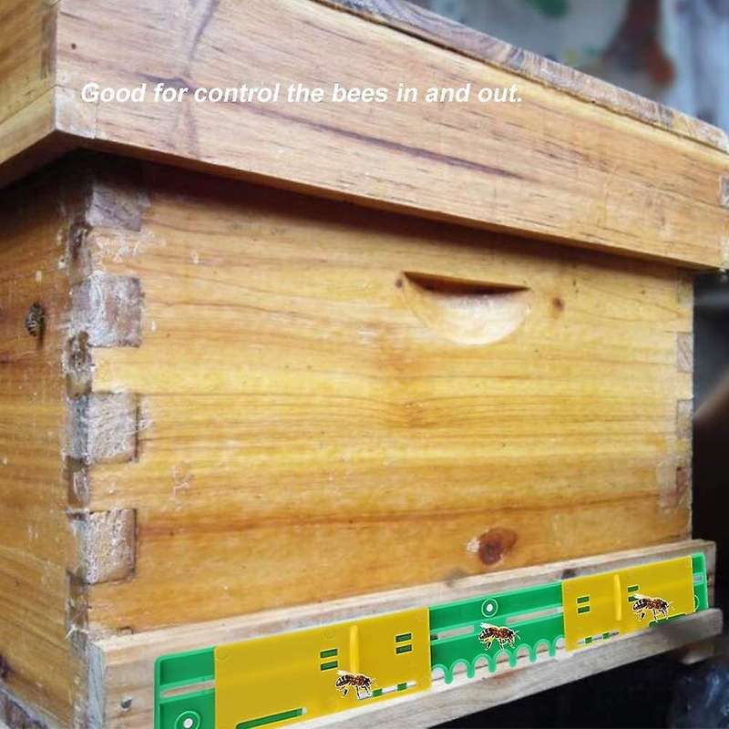 Beehive Plastic Entrance Reducer Gate Mice Guard Frame Bee Hive