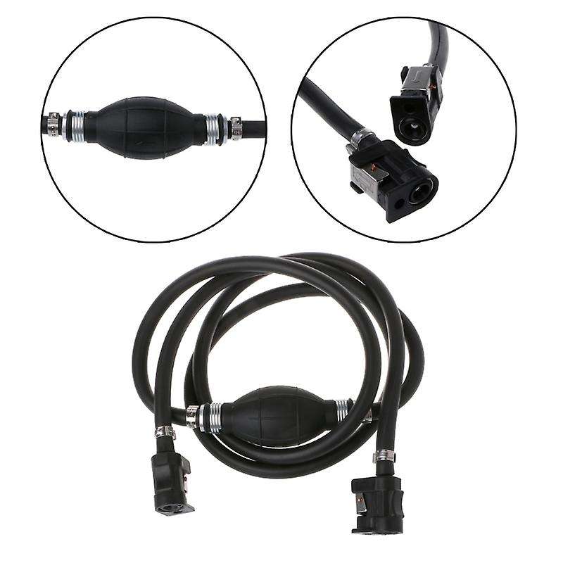Fuel Line Hose Outboard Boat Engine Petrol Tank Connectors Kit